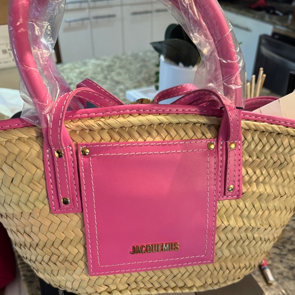Jacquemus Le Petit Panier Soli Basket Bag (Pink) - Picture 17 of 17